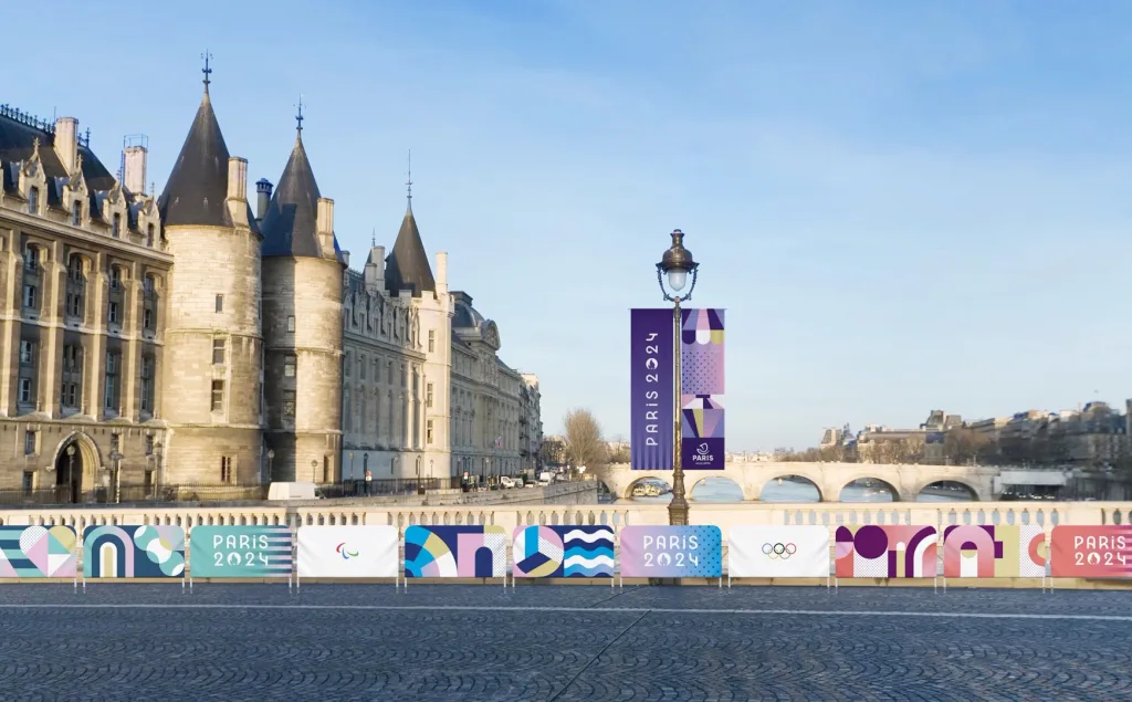 Paris 2024 Olympics branding