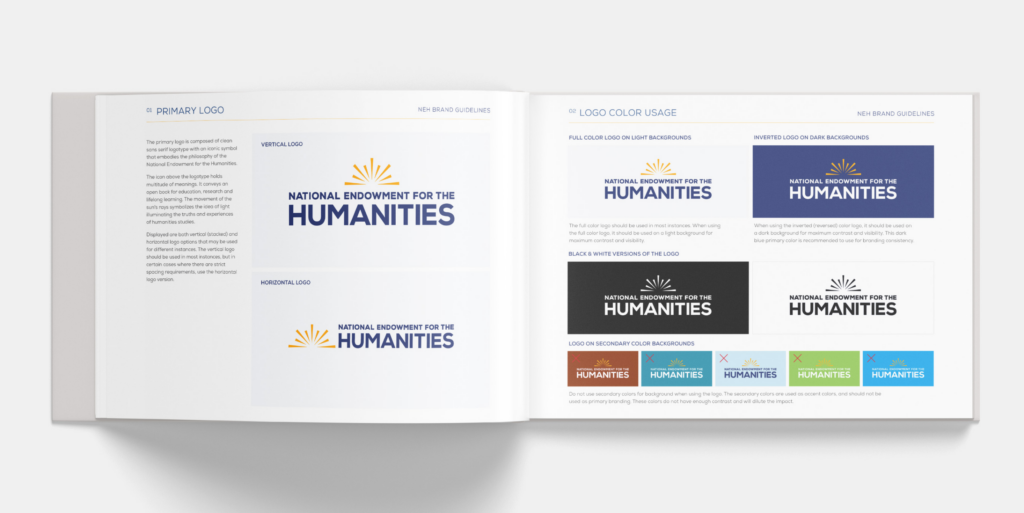 Brand Consistency for NEH in Washington DC