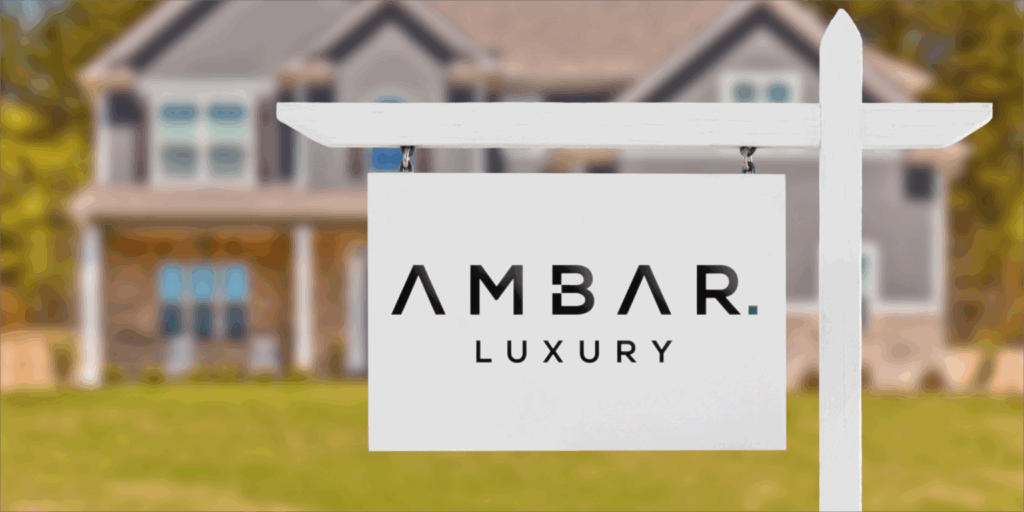 Ambar Luxury Homes, Trivision's Logo Branding and Design